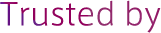 Trusted by